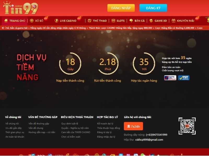 nhà cái Tin99 lừa đảo