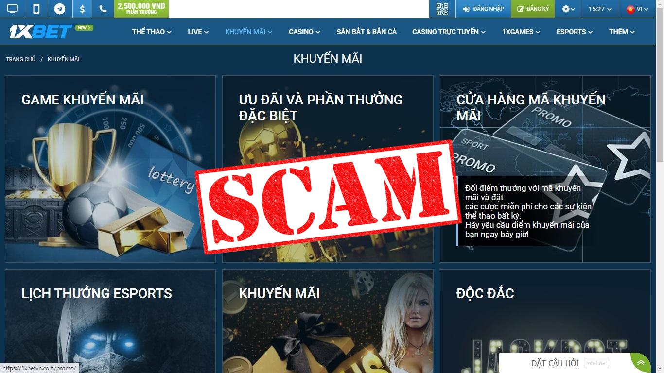 Liên hoàn phốt nhà cái 1XBET lừa đảo bị người chơi tẩy chay