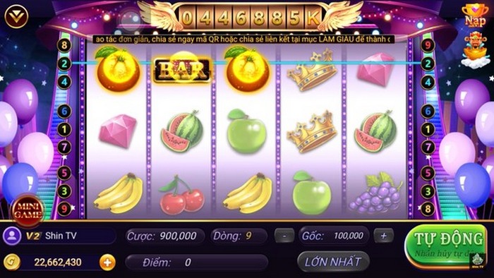 giới thiệu game nổ hũ trái cây