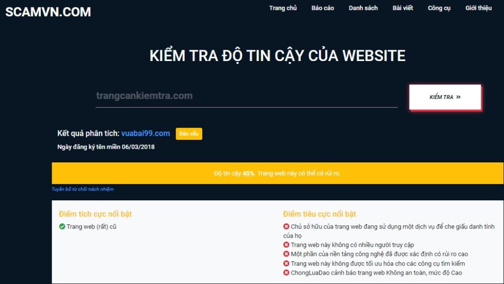 nhà cái vuabai9 lừa đảo